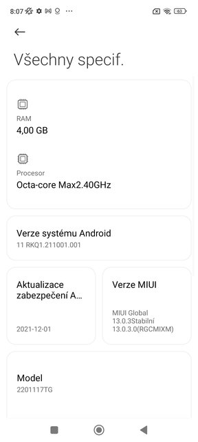 Xiaomi Redmi Note 11 4G