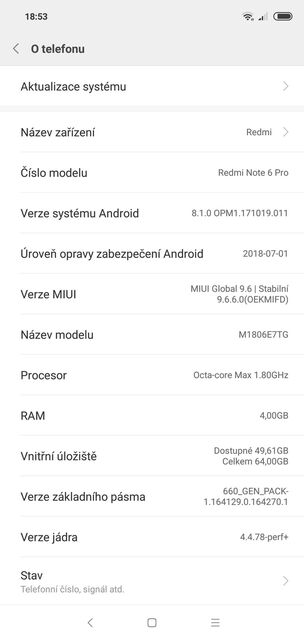 Xiaomi Redmi Note 6 Pro
