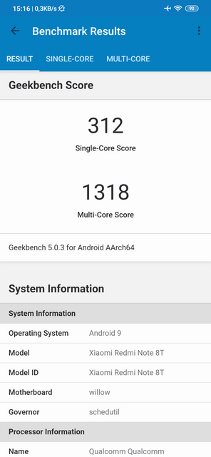 Xiaomi Redmi Note 8T