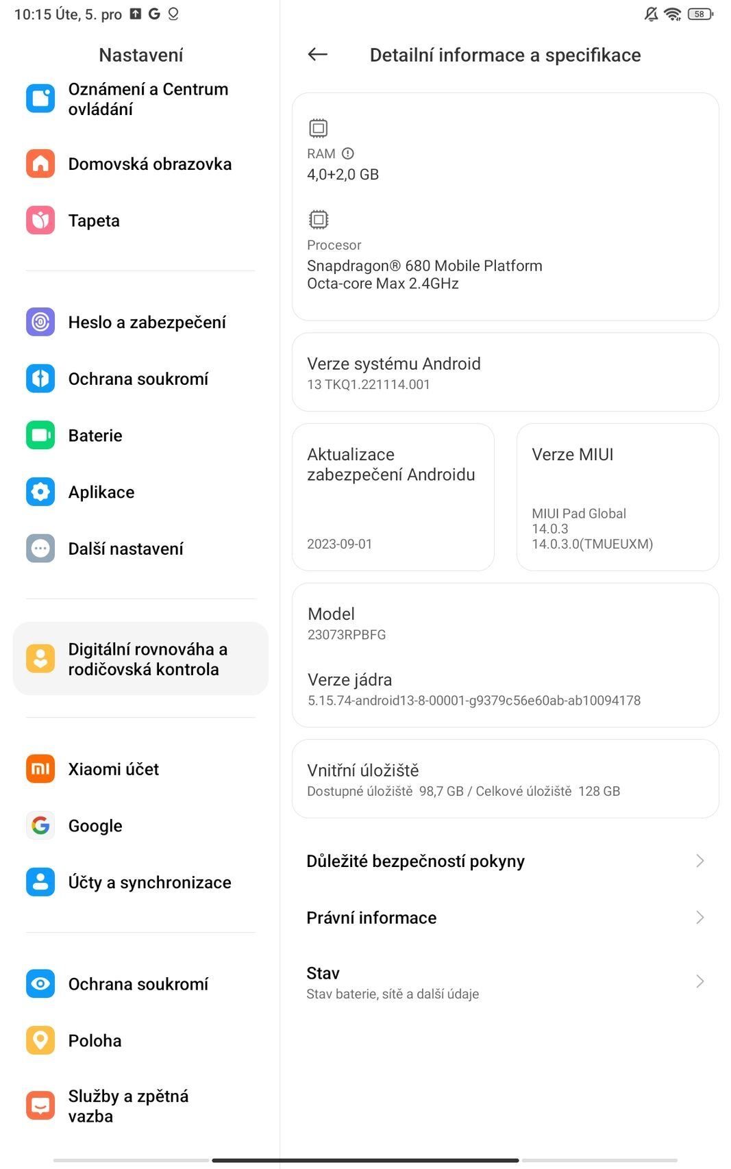 Xiaomi Redmi Pad SE