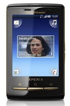 Xperia X10 mini gold