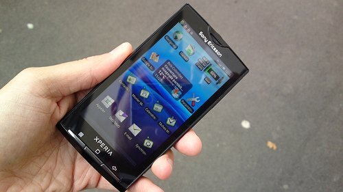 Xperia X10 s Androidem 2.1