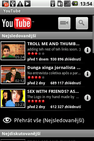 YouTube aplikace
