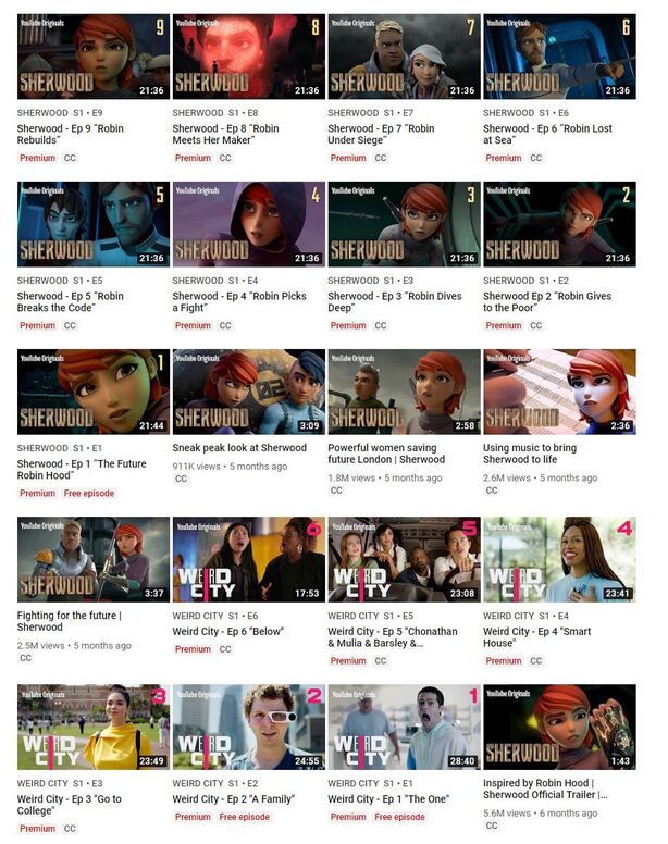 YouTube Originals