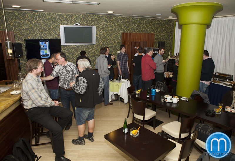 Z tiskové konference Nokia Lumia 610