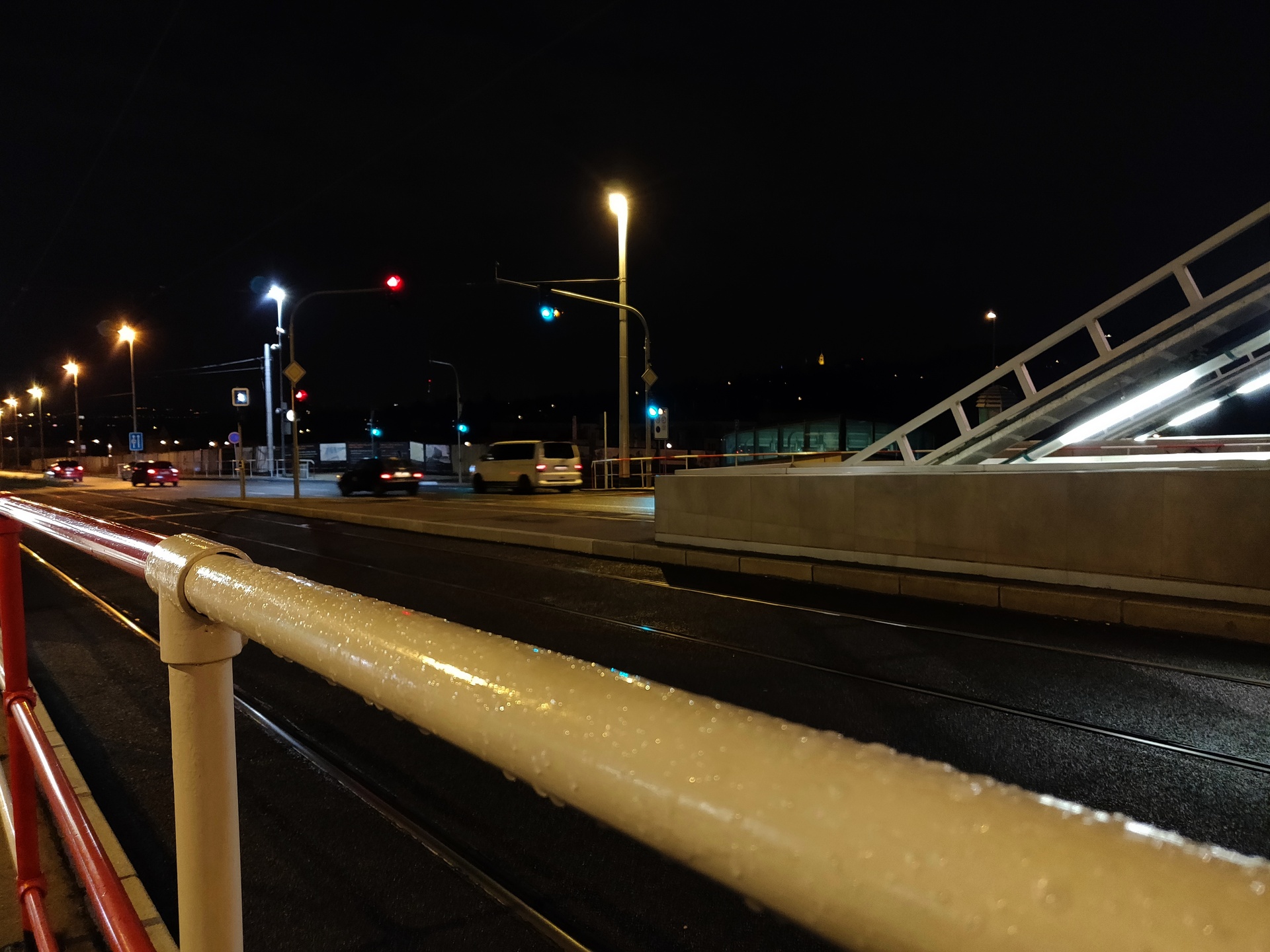 Zábradlí - bez blesku