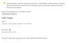 Žádost o odstranění obsahu z vyhledávání podle zákona EU o ochraně údajů