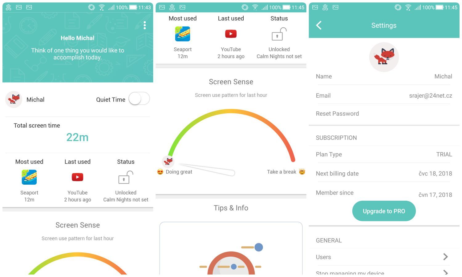 ZenScreen - Track and limit screen time