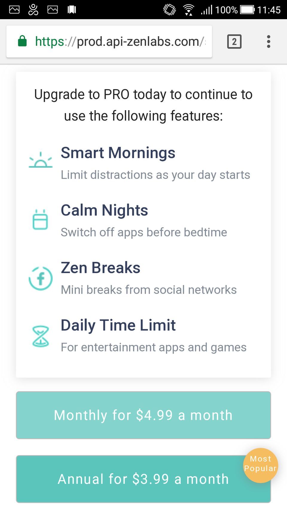 ZenScreen - Track and limit screen time