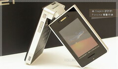 Živé fotografie telefonu Sagem Porsche P9521