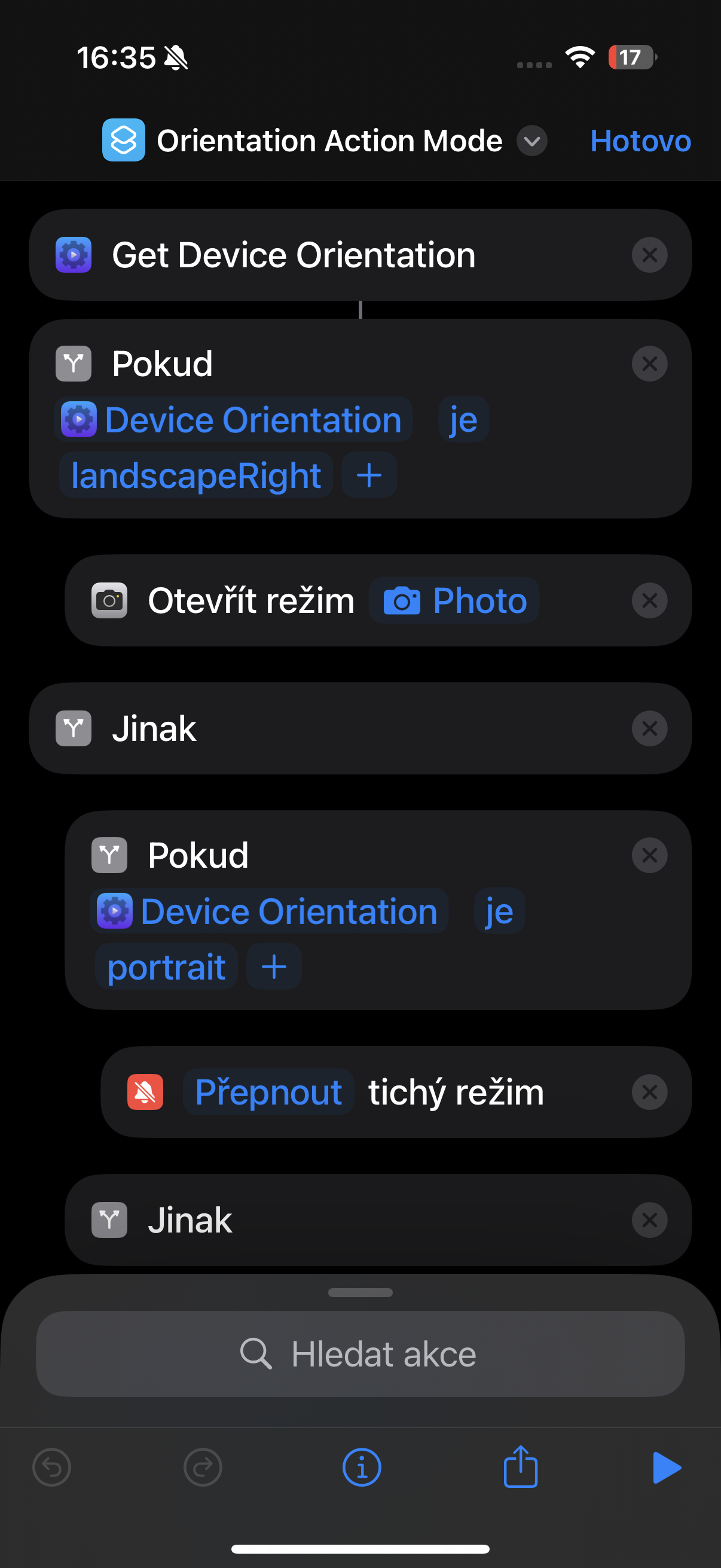 Zkratka Orientation Action Mode