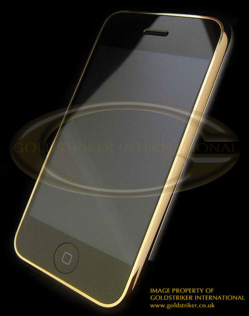 Zlatý Apple iPhone se 24 karáty