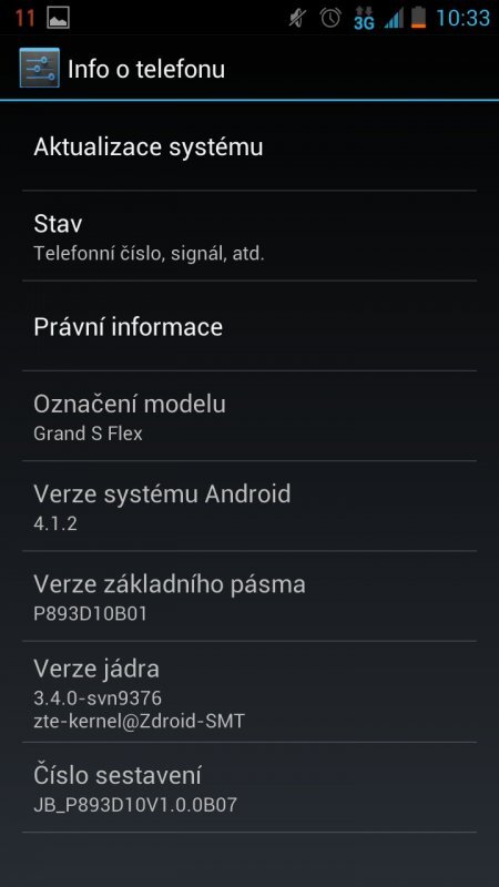 ZTE Grand S Flex