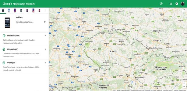 Android - Najdi moje zařízení