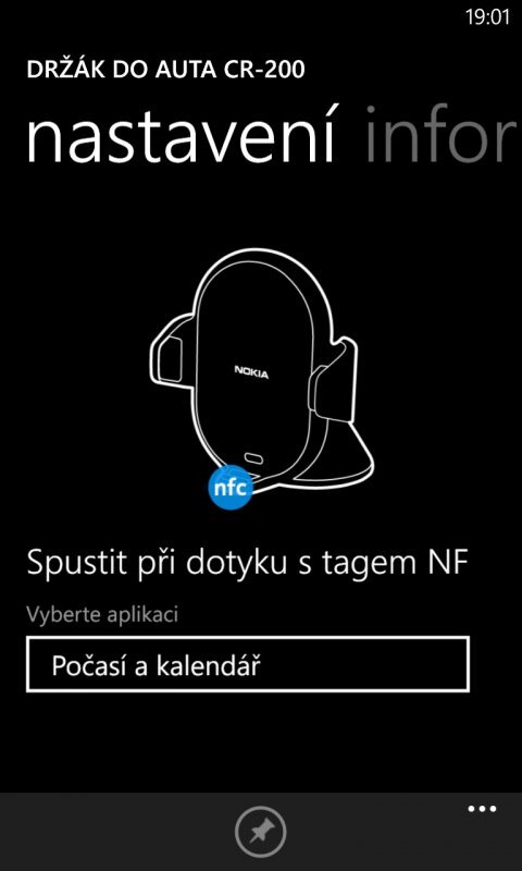 Aplikace k stojánku Nokia DT-910