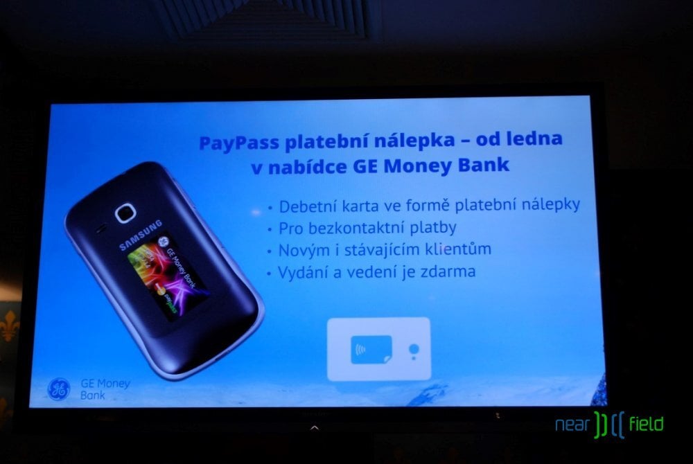 Bezkontaktní nálepky MasterCard