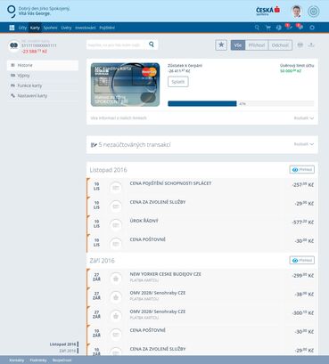 Česká spořitelna George