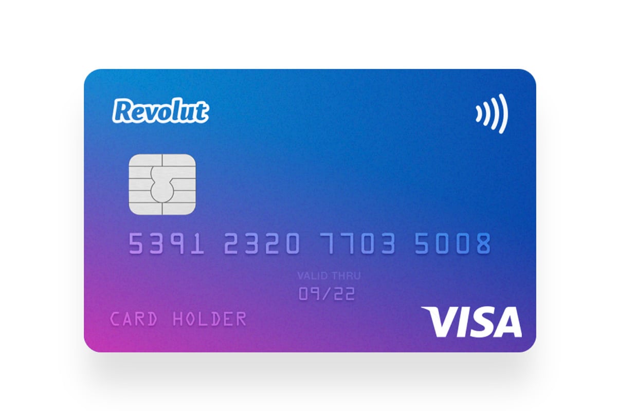 Revolut bank карта