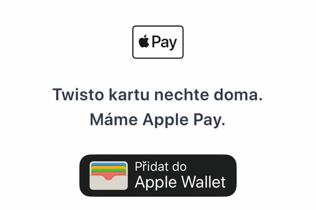 Twisto zpřístupnilo Apple Pay