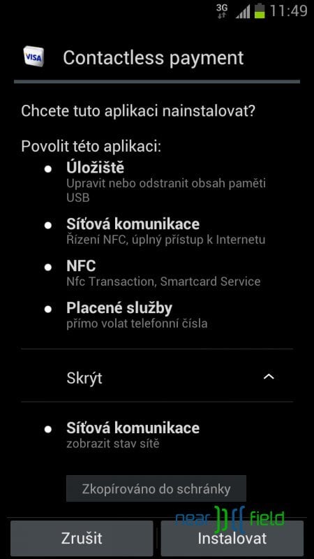 Instalace aplikace KB MobilKarta