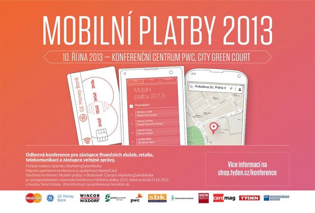 Konference Mobilní platby 2013