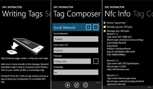 NFC Interactor