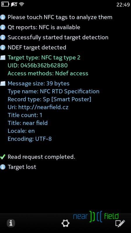 NFC Interactor pro MeeGo