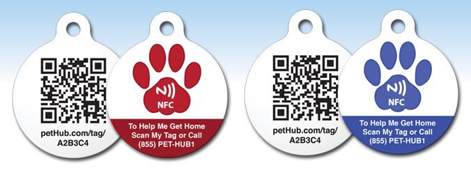 NFC psí známky