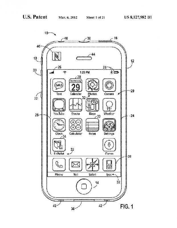 NFC v iPhonu (patent)