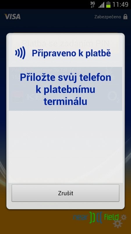 Platba nad 500 Kč