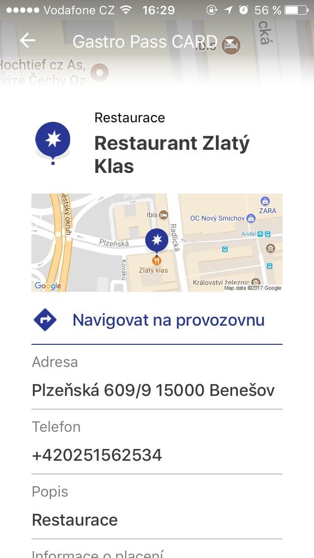 Sodexo Mobilní Platba