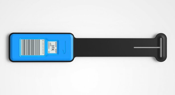 Visačka na kufr od British Airways