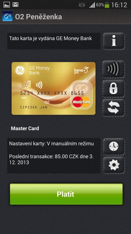 Zlatá kreditní karta