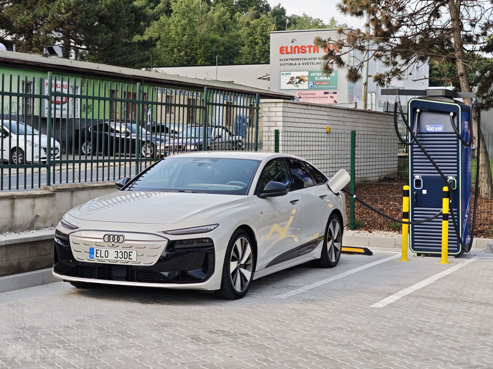 400kW stanice Alpitronic Hypercharger