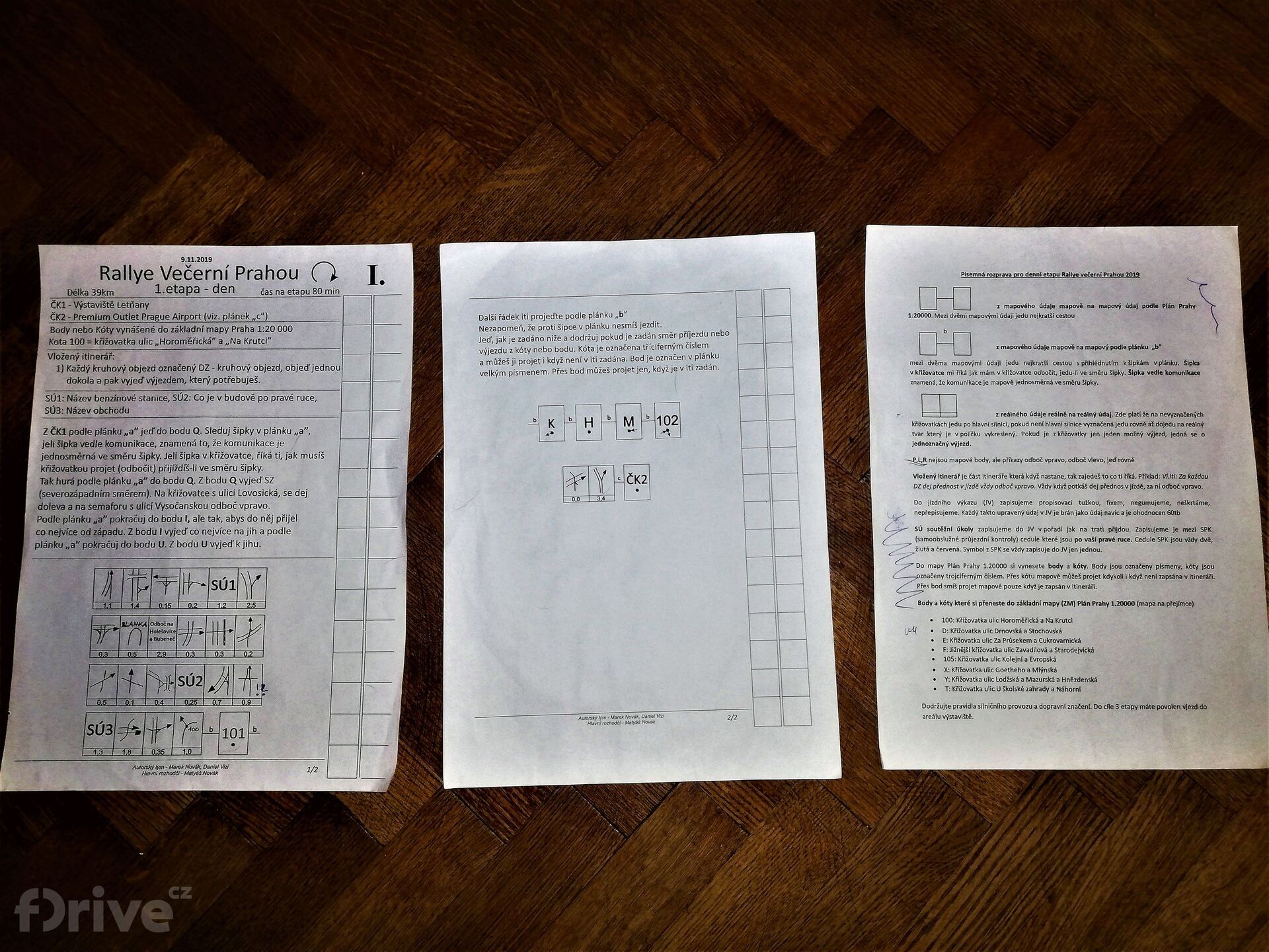 56. ročník Rallye večerní Prahou