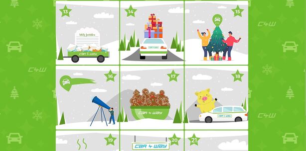Adventní kalednář od CAR4WAY