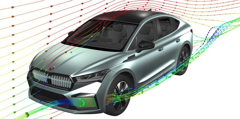 aerodynamika Škoda Enyaq coupé