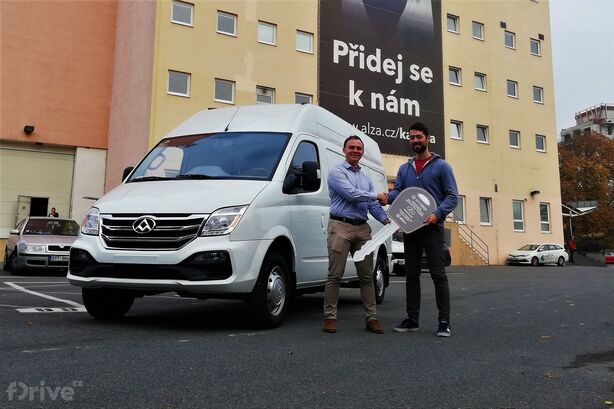 Alza převzala Maxus EV80