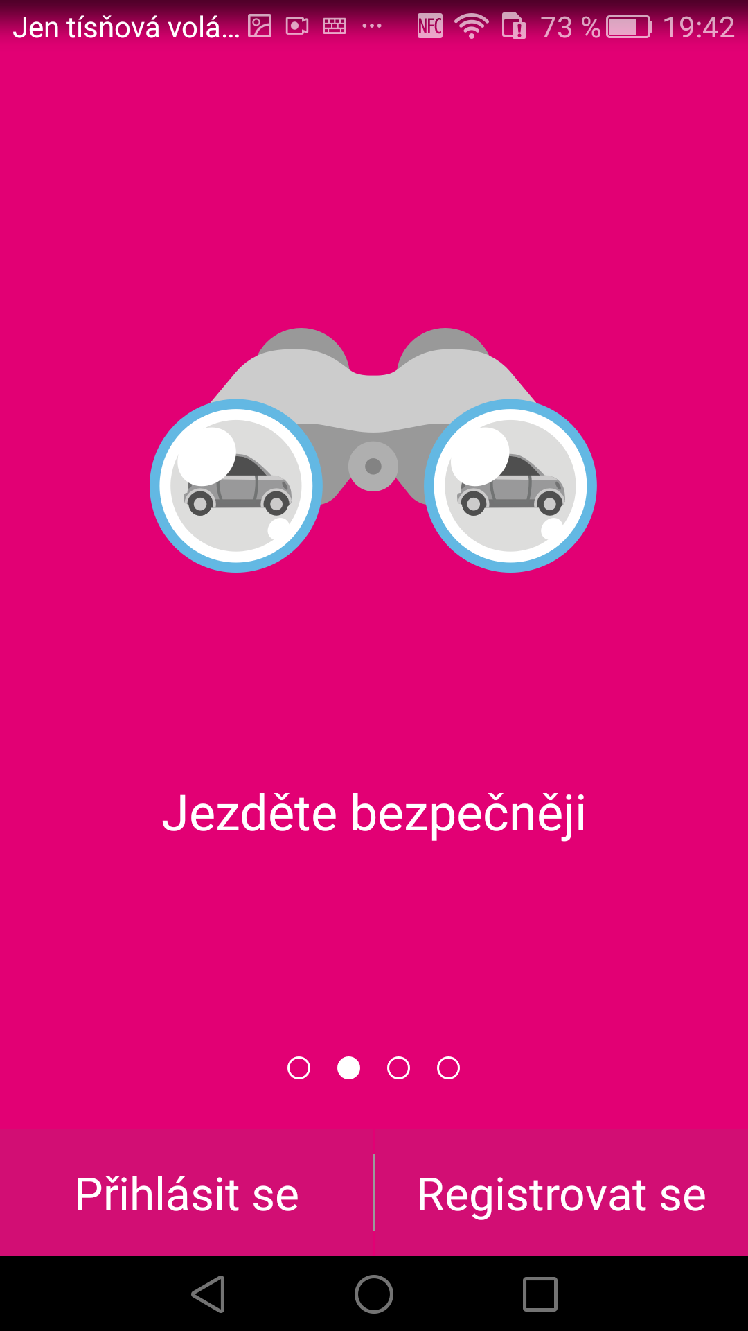 Android aplikace Motion