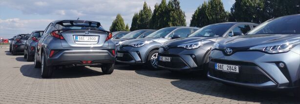 Anytime a její flotila vozidel