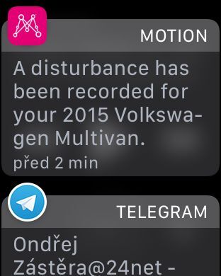 aplikace Apple Watch