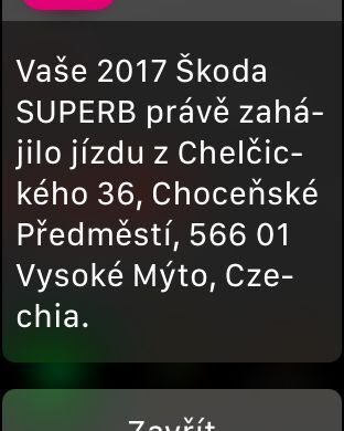 aplikace Apple Watch