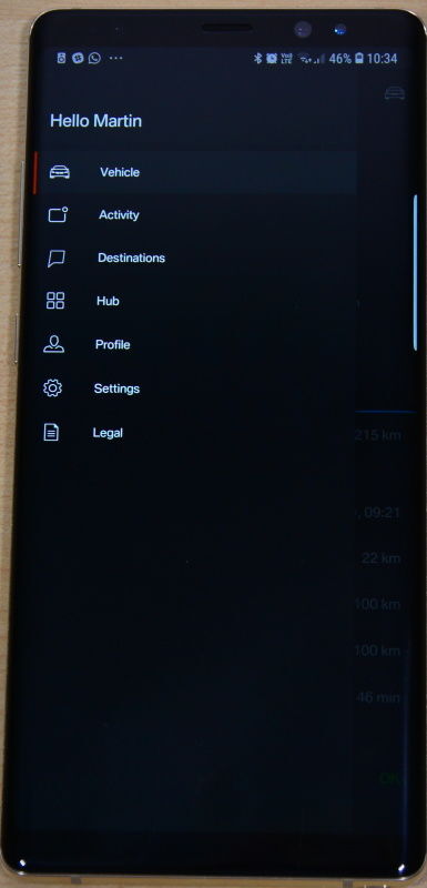 Aplikace BMW Connected