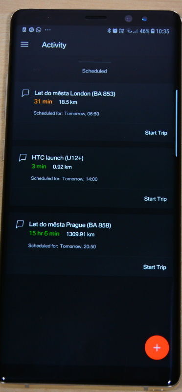 Aplikace BMW Connected