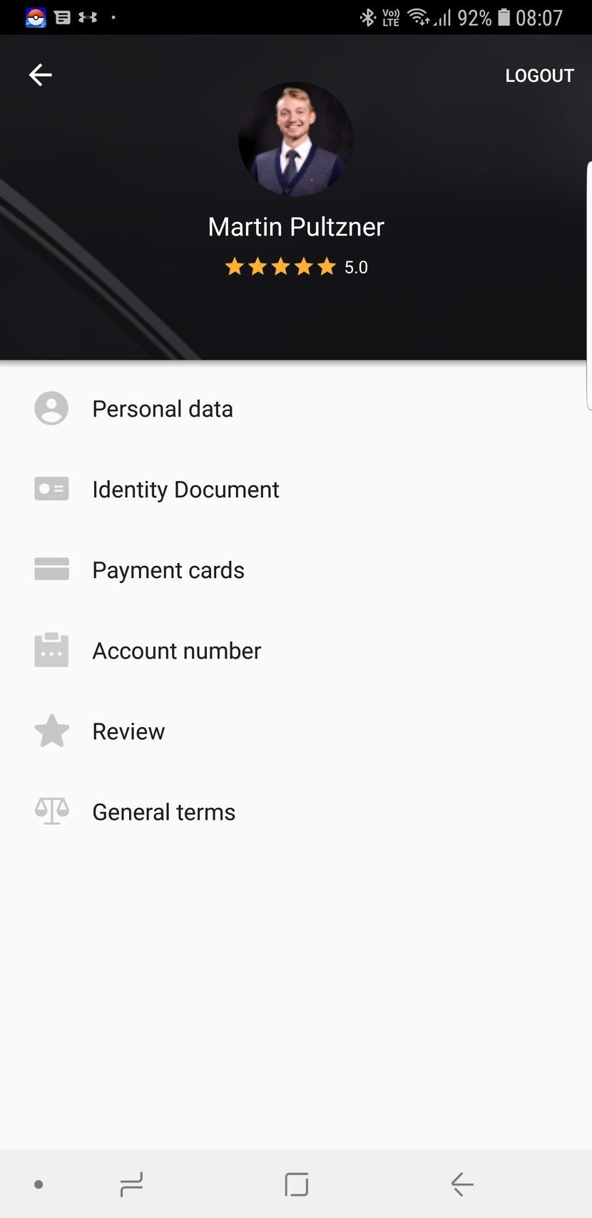 Aplikace HoppyGo pro Android