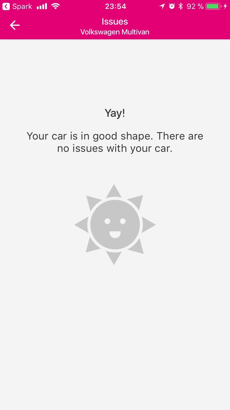 aplikace iOS T-Mobile Chytré Auto