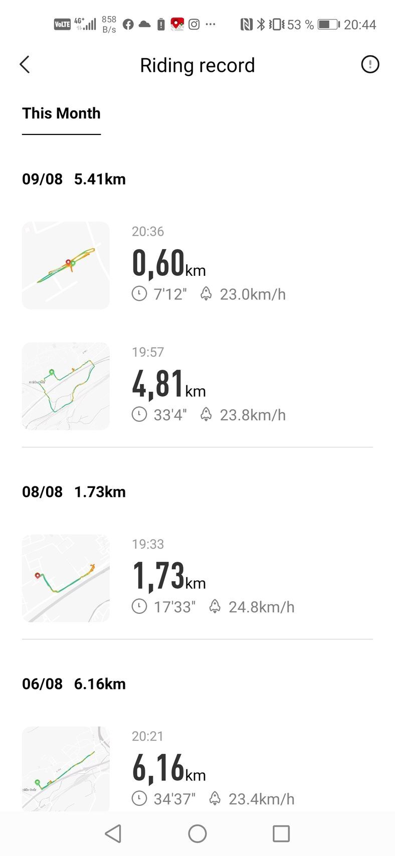 Aplikace ke koloběžce SEAT MÓ eKickScooter 25