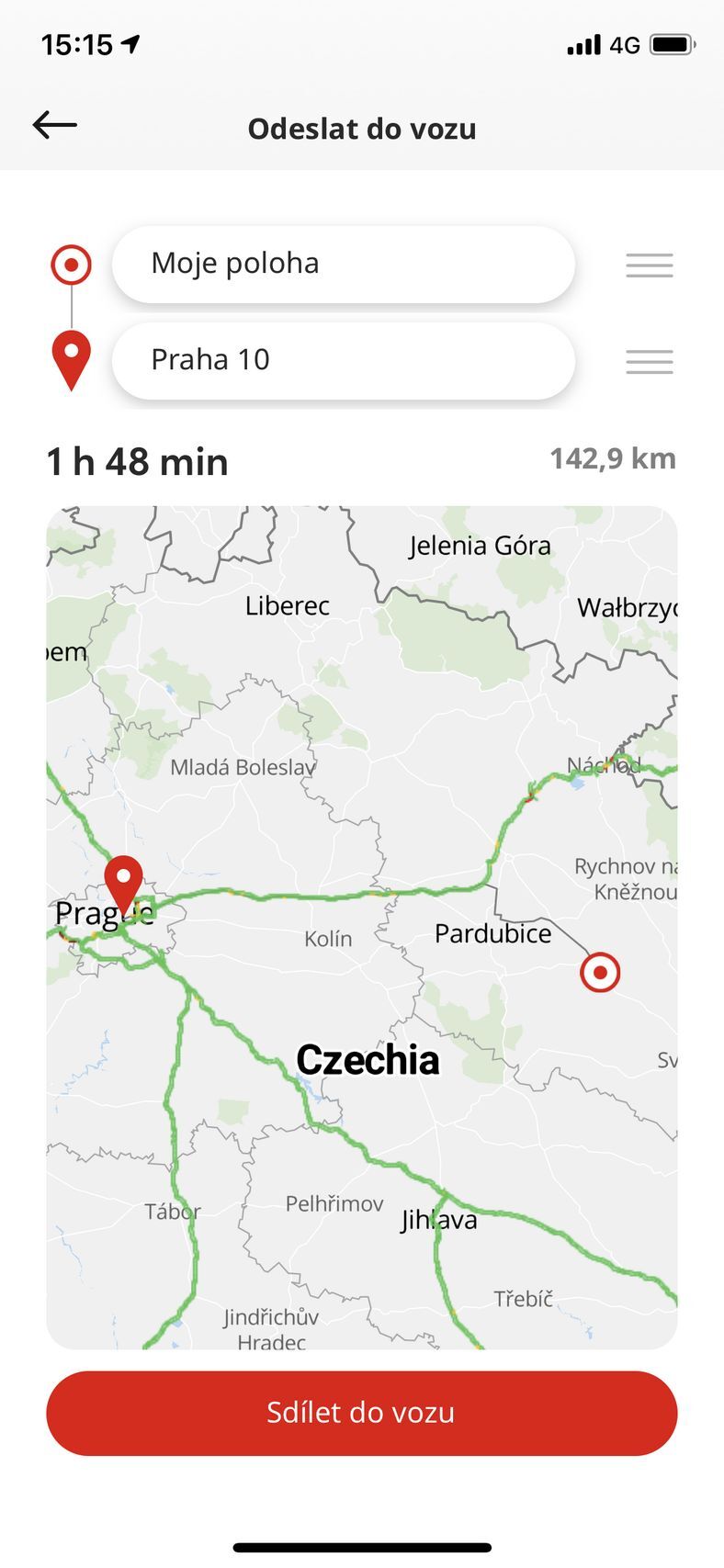 Aplikace MyT od Toyoty