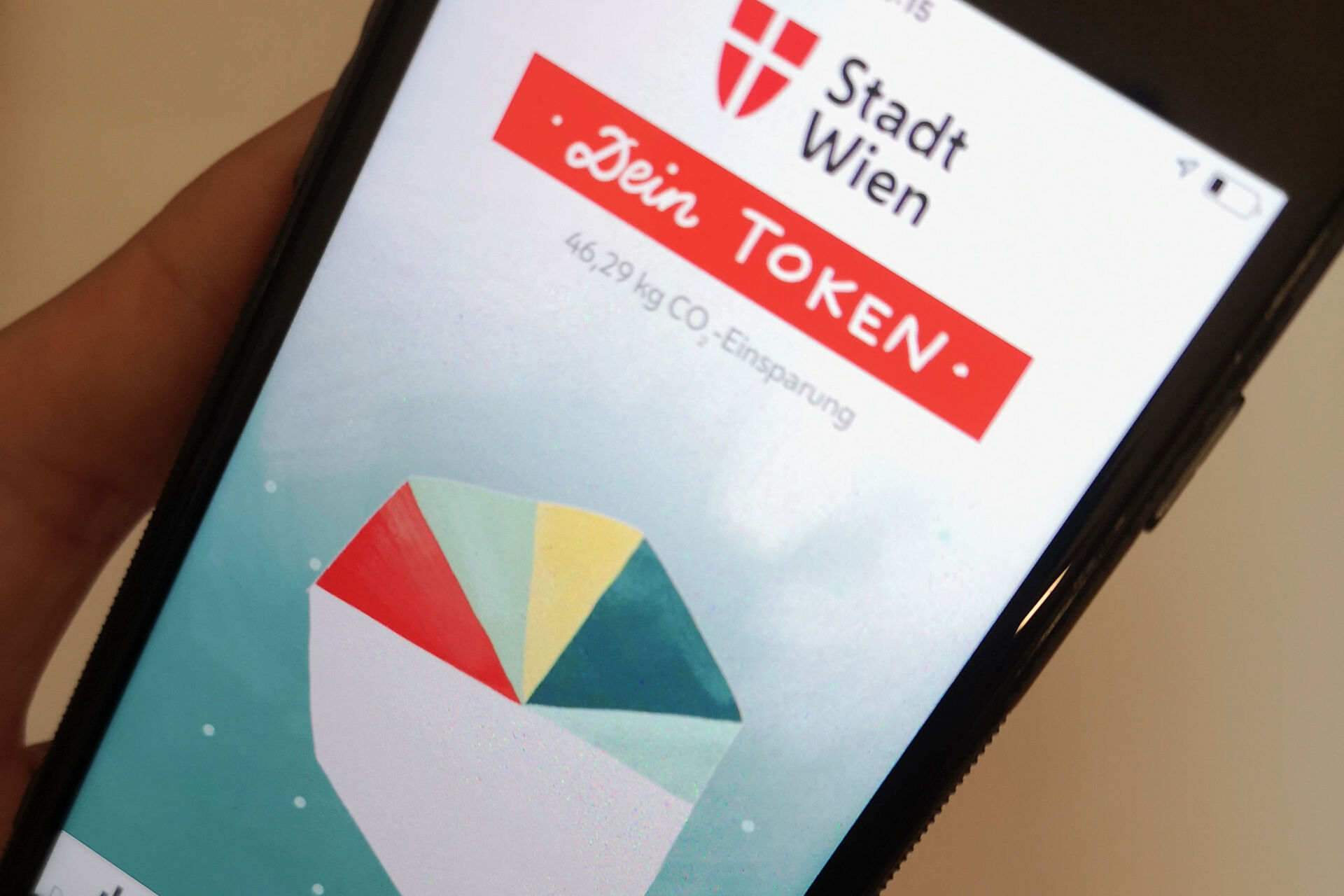 Aplikace Token pro obyvatelé Vídně