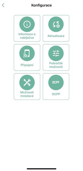 aplikace Wallbox Commander 2